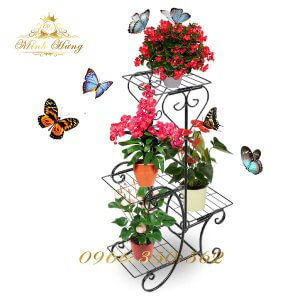 Kệ Hoa Sắt Mỹ Thuật KHMT-07