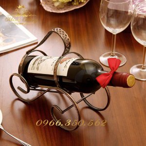 Kệ Rượu Sắt Mỹ Thuật KRMT-20