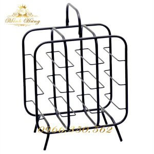 Kệ Rượu Sắt Mỹ Thuật KRMT-08