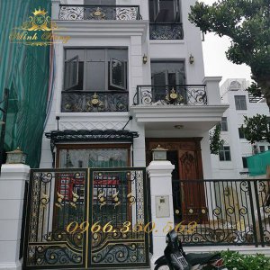 Lan Can Ban Công Sắt Mỹ Thuật BCMT-39