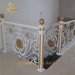 Lan Can Cầu Thang Sắt Mỹ Thuật CTMT-114