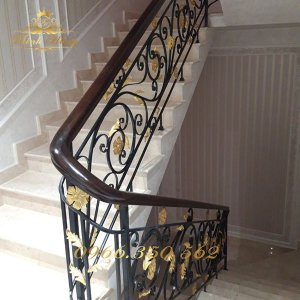 Lan Can Cầu Thang Sắt Mỹ Thuật CTMT-127