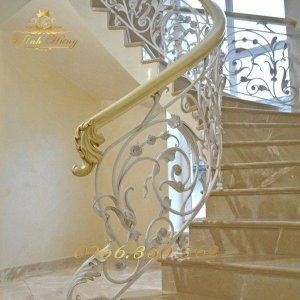 Lan Can Cầu Thang Sắt Mỹ Thuật CTMT-129