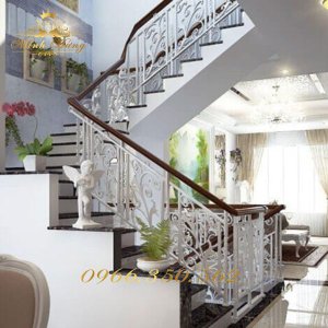 Lan Can Cầu Thang Sắt Mỹ Thuật CTMT-36