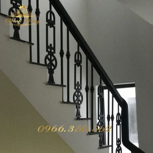 Lan Can Cầu Thang Sắt Mỹ Thuật CTMT-41