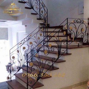 Lan Can Cầu Thang Sắt Mỹ Thuật CTMT-65