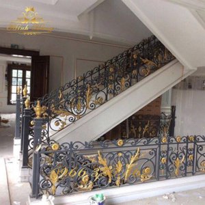 Lan Can Cầu Thang Sắt Mỹ Thuật CTMT-71