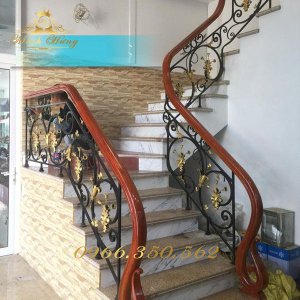 Lan Can Cầu Thang Sắt Mỹ Thuật CTMT-75
