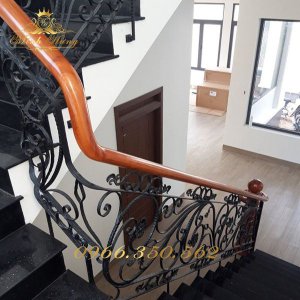 Lan Can Cầu Thang Sắt Mỹ Thuật CTMT-77