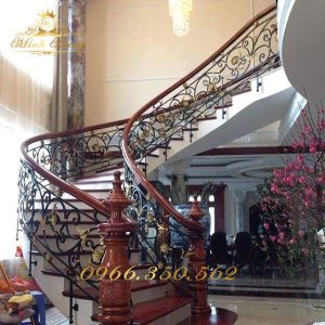 Lan Can Cầu Thang Sắt Mỹ Thuật CTMT-98